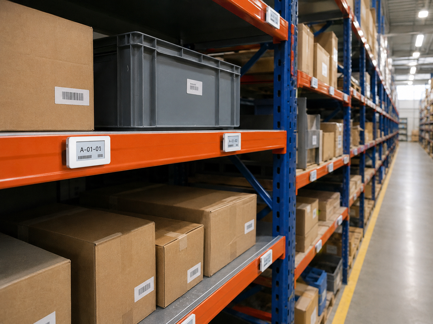 Sistema tecnológico con etiquetas ESL aplicado a operación comercial y control inteligente de información